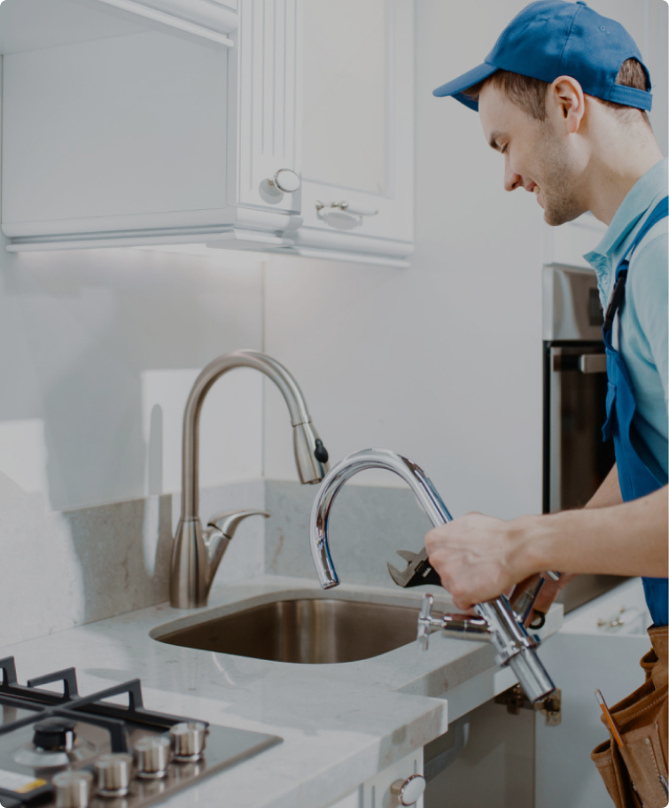 Plumber Fixing Pipe
